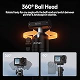 ULANZI MT66 Small Action Camera Tripod, w Backpack Velcro Strap, Magnetic Quick Release Adapter Mount for DJI Osmo 360 Nano Action 5 Pro 4, Multi-Modes Backpack Clip/Selfie Stick/Mini Tripod - Image 8