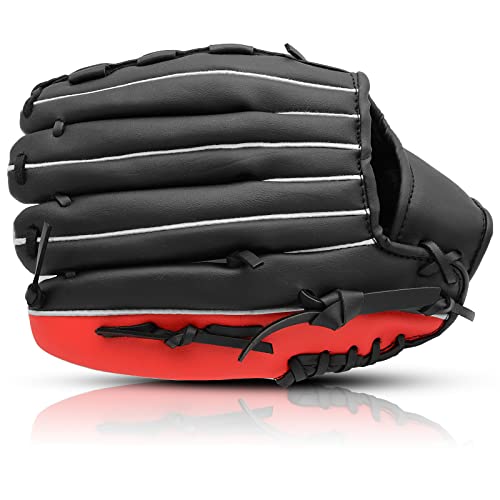 Baseball Glove For Youth Adult, Softball Glove 11''-12.5'' For Training And Playing, Baseball Mitt Left Hand Glove, Right Hand Throw #TOP3