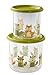 Sugarbooger Good Lunch Snack Containers Large Set-of-Two, What Did The Fox Eat