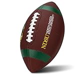 Franklin Sports North Dakota State Bison Kids NCAA Youth Football - Official College Team Junior Footballs with Team Logos for Kids - Junior Size PVC Ball - Backyard + Tailgate Ball - 8.5"