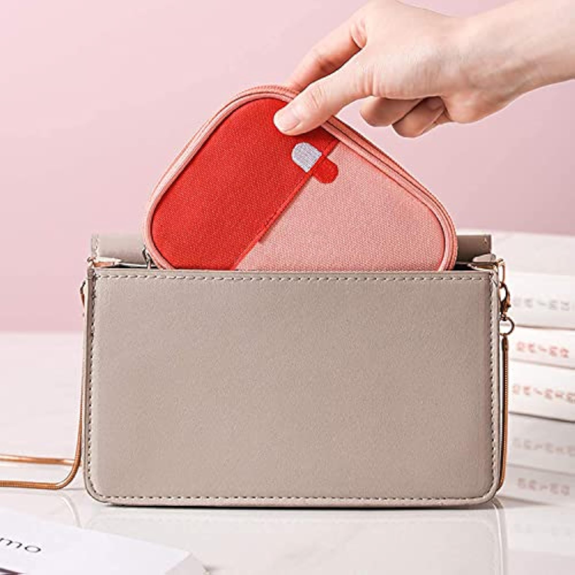 Polyester Portable First Aid Empty Kit Pouch
