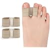 Gel Toe Spacer Separators, Bunion Correctors Hammer Toe Straighteners, Big Toe Protector Cushion Sleeves for Protecting Toes from Rubbing, Toe Alignment, Bunions, Curled Crooked Claw Overlapping Toes