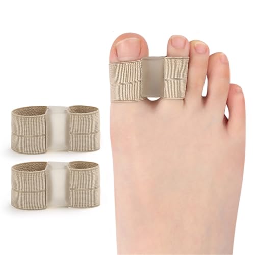 KimDaro Toe Separators for Bunion Correction, Big Toe Straightener Elasticity Hammer Bunion toe Corrector Toe Spacers for Protecting Toes from Rubbing, Toe Alignment, Bunions