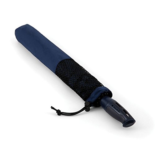 ShedRain 2010-Navy Windjammer Vented Auto Open Jumbo Compact Golf Umbrella, 58-Inch Arc