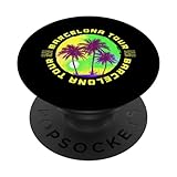 Equipo de Viajes Vacacionales en Barcelona PopSockets PopGrip Intercambiable