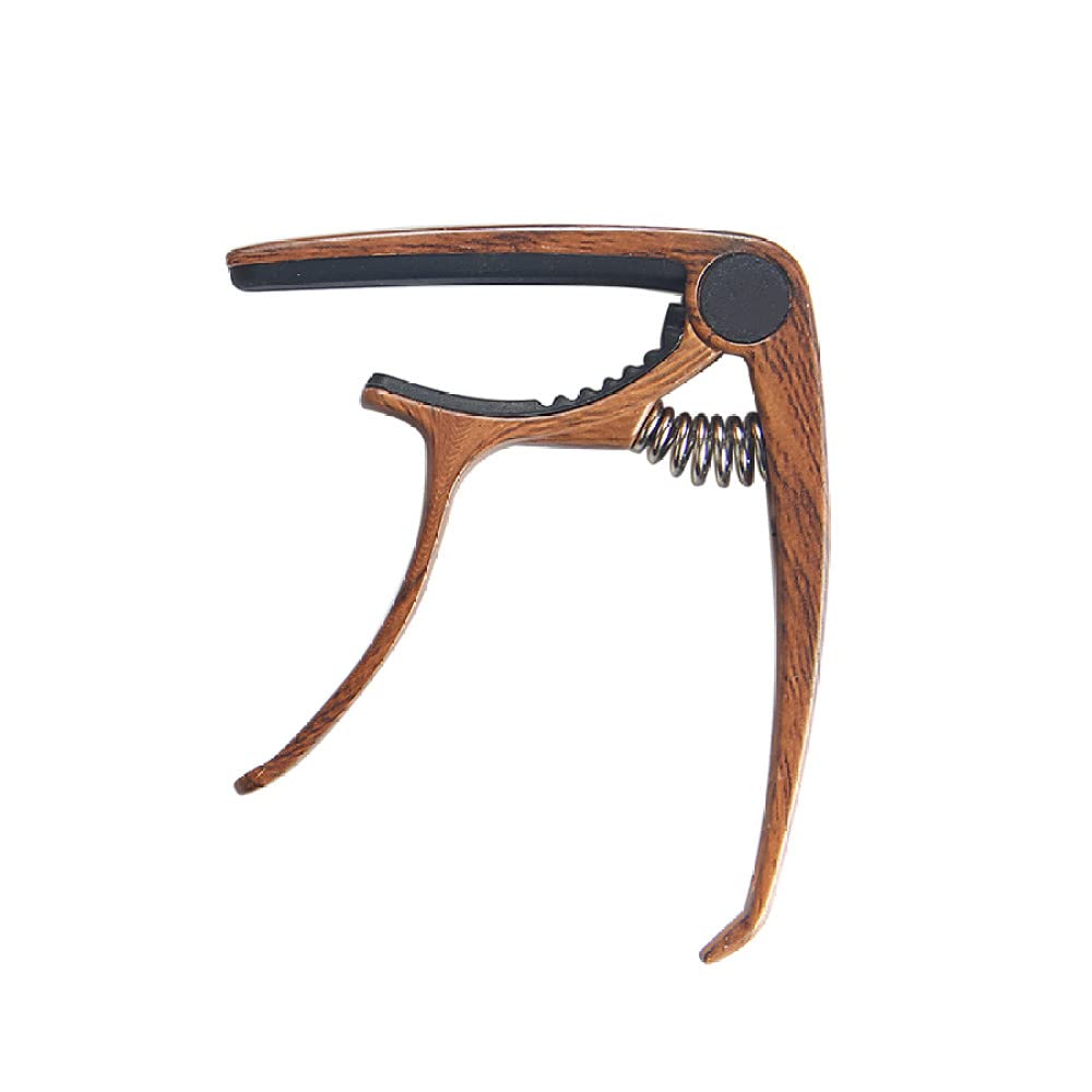 BAtlam Capotasto per Chitarra, Accessori per Chitarra capotasto per Chitarra elettrica Acustica, Naturale (Colore Sequoia)