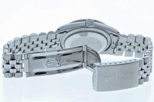 Rolex Mens 36 Datejust 16200 Silver Roman Dial (Certified Preowned)4