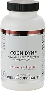 Brain Boost Supplement – Cognidyne - 60 Capsules - Nutrients for Health by WT Rawleigh
