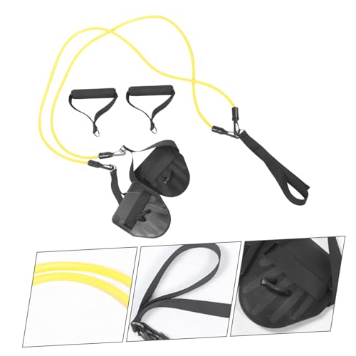 BRIGHTFUFU 1 conjunto de equipamentos de aulas de natação faixas de resistência de cordão elástico c