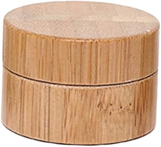 FRCOLOR 1pc Terrarium Travel Cosmetic Containers Cosmetic Travel Containers Wooden Cosmetic Jar Cosmetic Pot Cream Sample Container Travel Bottles for Cosmetics Travel Bottles for Creams