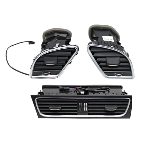 �G�A�R���O���������o���� Compatible With For A5 2008 2009 2010-2016 LHD �ԃt�����g�_�b�V���{�[�h�������EAC�x���g�A�E�g���b�g�O�����A�Z���u���ɑΉ�(LHD 3PCS SET)