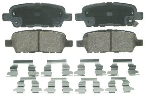 Wagner QS ZD905 Disc Brake Pad Set, Chamfered Edges for Smooth, Quiet Stops, Fits 2002–2006 Nissan Altima, 2014 Nissan Pathfinder