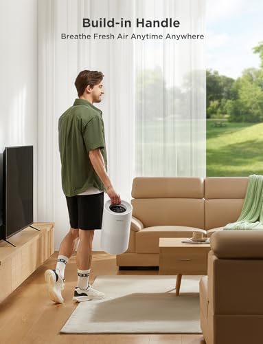 Large Room HEPA Air Purifier with Smart Sensors