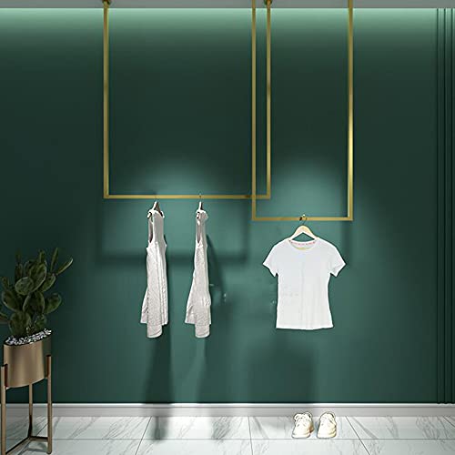 Penderie de plafond industrielle or pour dressing et chambre moderne - 4