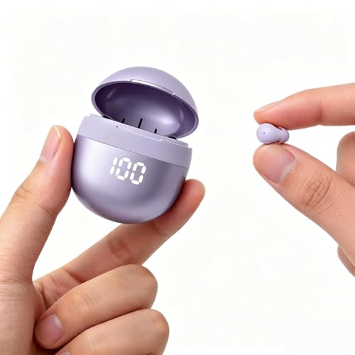 Mini écouteurs invisibles pour petites oreilles Xmenha contre la douleur intra-auriculaire