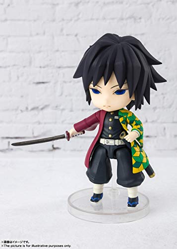 Image of TAMASHII NATIONS - Demon Slayer: Kimetsu no Yaiba - Tomioka Giyu-Mizubashira, Bandai Spirits Figuarts mini Action Figure