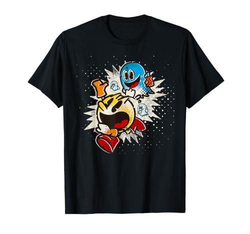 14 Best Set of 5 Pac-Man Group Girl Costumes for a Retro Gaming Halloween Squad 14 【PAC-MAN】 PAC-MAN Sticker Bomb 007 T-Shirt