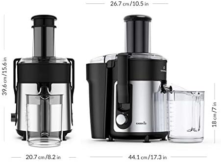 EASEHOLD 1000W Juicer Centrifugal Professional Juice Maker Machine Fruit Vegetable Extractor Whole