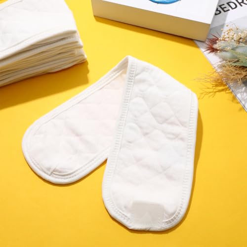 COHEALI 8Pcs Umbilical Hernia Belt for Babies, Organic Cotton Belly Button Bands, Infant Abdominal Binders for Newborns, Breathable Belly Wrap Truss & Navel Support