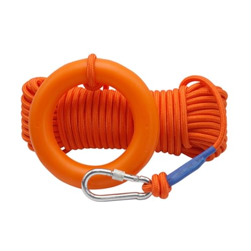 Cuerda flotante reflectante de alta resistencia con accesorios ergonómicos de salvamento