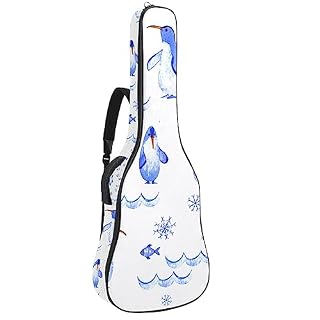 Housse de protection imperméable en tissu Oxford pour guitare électrique avec poignée latérale rembourrée Motif chats mignons sirènes, Multicolore 6., 42.9×16.9×4.7 in, Sacs pour guitare acoustique - Les Beatles, Paul McCartney, John Lennon, RIngo Starr, George Harrison