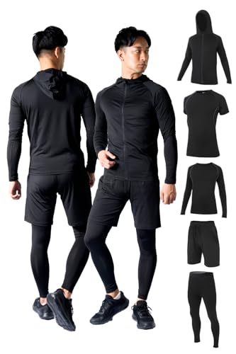 [RUOSIA] jOEFA Y ㉺ 5_Zbg {̊Ɗ g[i[ďC&IWit g@\ z RۖhL (ubN, 2XL)