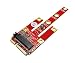Ableconn MPEX-134B Mini PCIe Adapter with M.2 Key B Slot - Support USB/PCIe/SATA Based M2 B Key or B-M Key Module for Mini PCI Express