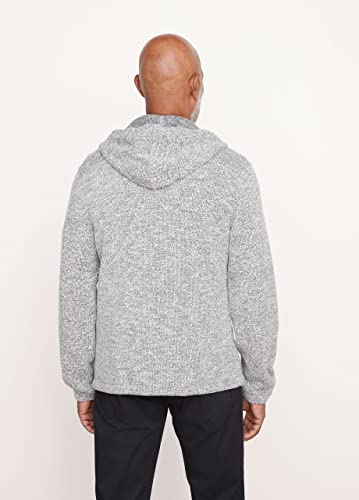 Vince Men's Marbled Fleece Zip Up Hoodie4
