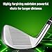 PGM Rio 2016 III Men's Golf Irons Set 5-6-7-8-9-PW Right Handed Cast Cavity Back Golf Clubs - Graptlite Shaft - Enhanced Distance Maximum Forgiveness - Game Improvement Irons for Golfers
