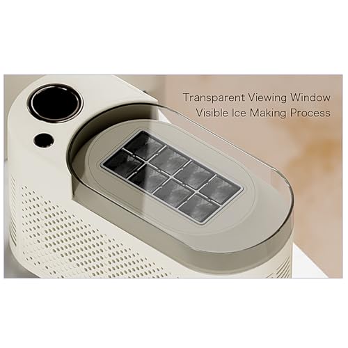 Jiawu Máquina de hielo portátil 120W compacta miniatura 6