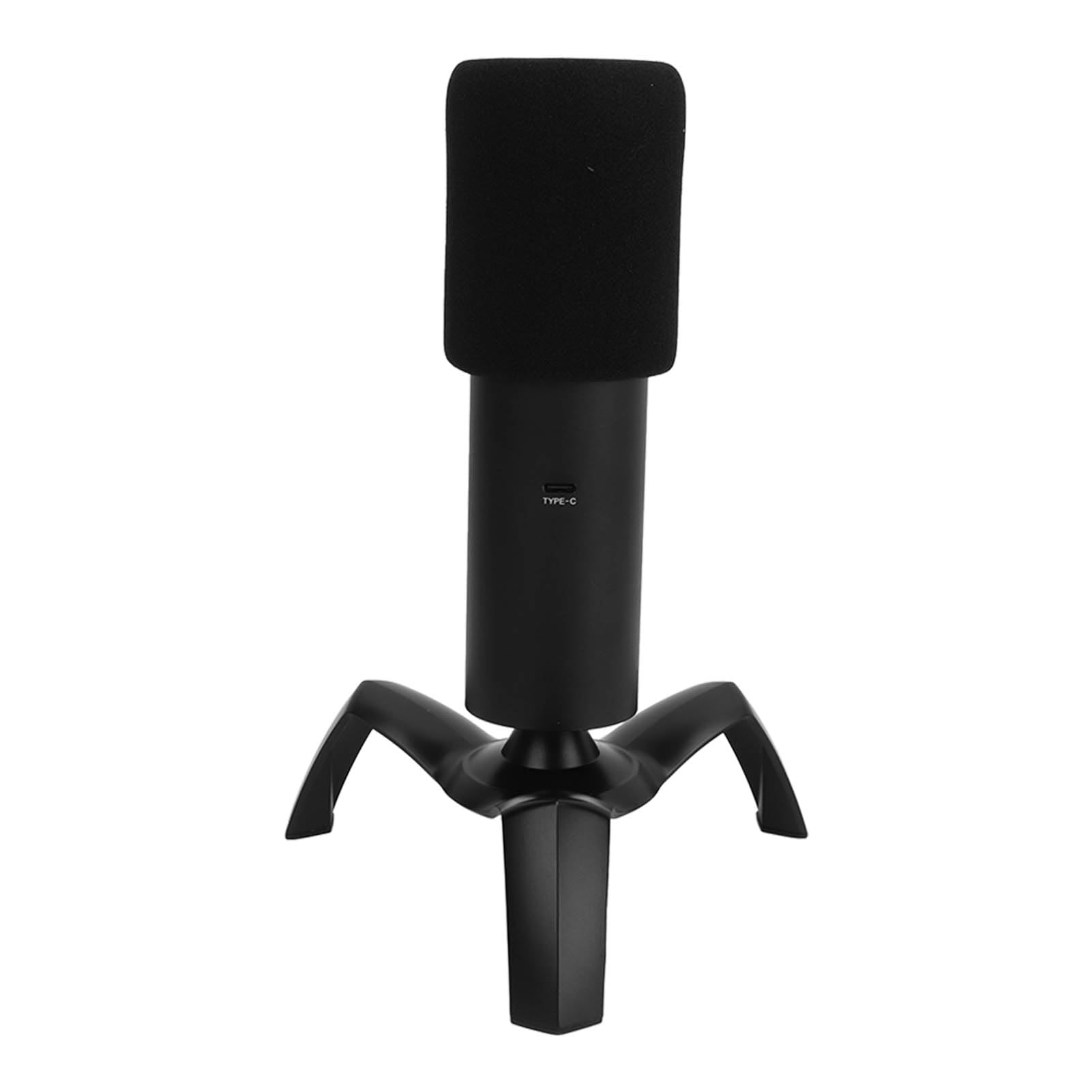USB-Mikrofon, 192 KHz/24 Bit, Plug & Play-CondenSatormikrofon-Set MIT Professionellem Sound-Chipsatz, Kugel-und Nierentonabnehmer, Matte Textur, Für, Gaming,