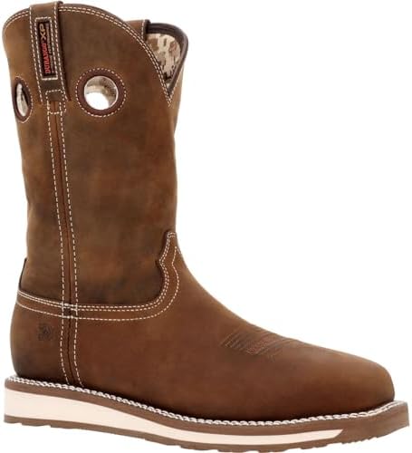 Durango® Maverick WXP Men's Steel Toe Waterproof Western Wedge Work Boot Size 11(M) | Image 4