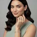 Ayontra Enterprise Fancy Transformable Bracelet cum Ring Jewellery for Women,Adjustable Bracelet Ring,2 in 1 convertable Alloy magic ring bracelets for women & girls,Pack of 1 (Silver) gallery image