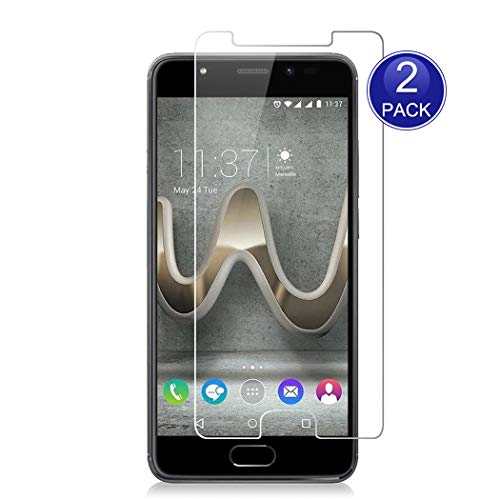 X-Dision [2-Pack Protecteur d'écran pour Wiko U Feel Prime, 0.26mm HD Protection, 9H Verre trempé Protector, Anti-Rayures (Note: Pas complètement Couvert)
