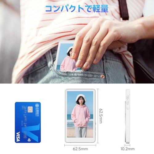 JEVDES スマホ用自撮りモニター 【スピーカー付き、iPhone17対応】4K/1080P T1 の商品画像 7