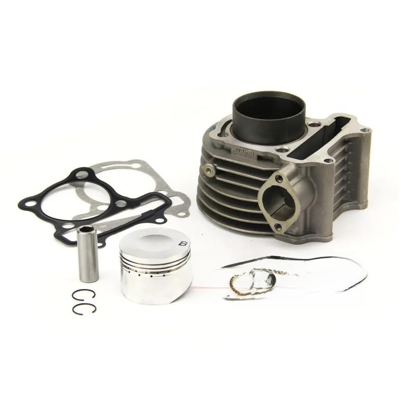 Kit de modificación de cilindro GY6 57,4mm que mejora la compresión del motor 4