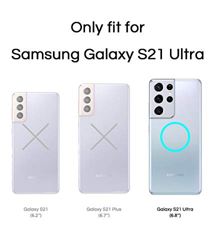 Aeska Tpu For Samsung Galaxy S21 Ultra Case Clear, Ultra [Slim Thin] Flexible Clear Tpu [Scratch-Resistant] Gel Rubber Soft Silicone Protective Phone Case Cover For Galaxy S21 Ultra 5G (Clear) #TOP1