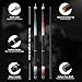 KONLLEN Carbon Fiber Pool Cue Stick Low Deflection Hand-Made Inlay Billiard Cue Ultra-Smooth Professional Feeling Billiard Pool Cue Sticks for Adults