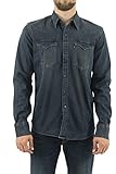 Levi's Barstow Western Camisa Hombre Bruised Indigo Dark (Azul) X-Large