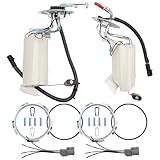 EKLN Fuel Pump Assembly SP2007H SP2005H Front & Rear Fuel Pump For Ford F150 F-250 F-350 1992-1997 Replaces F4TZ9A407C F4TZ9A407B F6TZ9A407CA