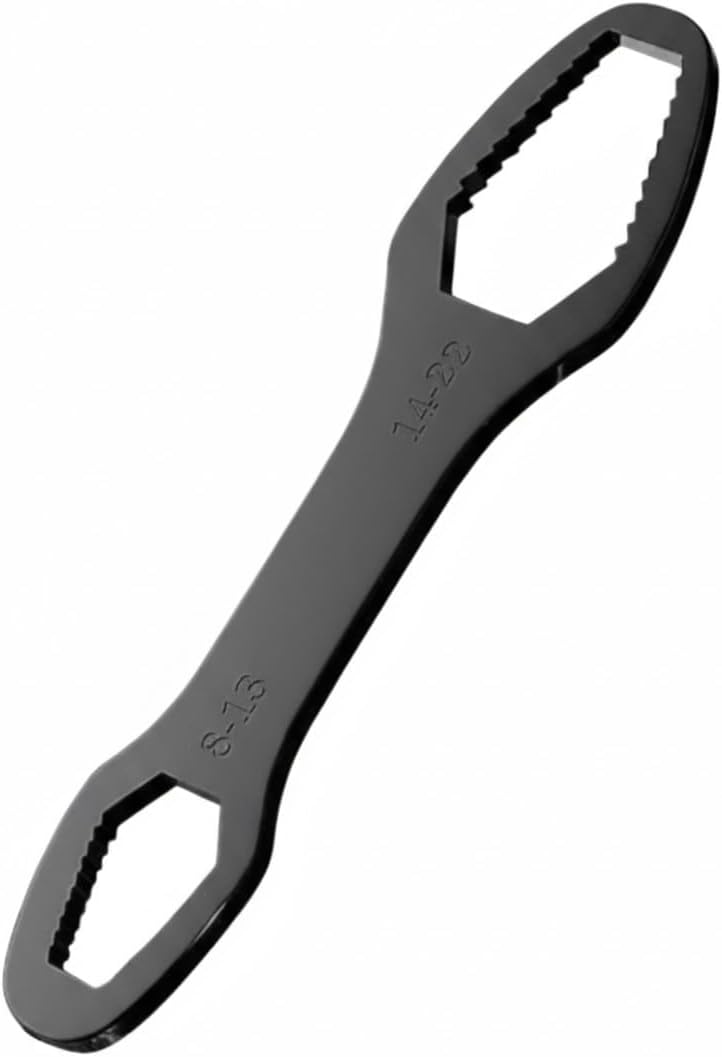 Multi Functional Self Adjustable Wrench-Mechanic Tool Set for Car Repair, Universal Hand Wrench for Home and Automotive(black)
