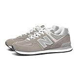 New Balance スニーカー メンズ レディース ML574 靴 シューズ NB 大きいサイズ ユニセックス 男女兼用 (ML574EVG(グレー)-D, 27.0 cm) [並行輸入品]