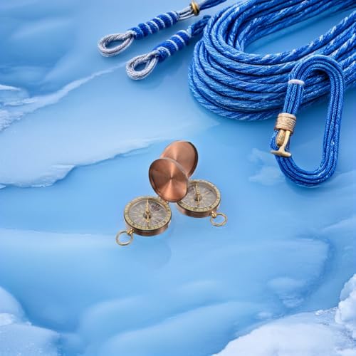 Boussole de poche vintage métal Abaodam navigation durable - 6