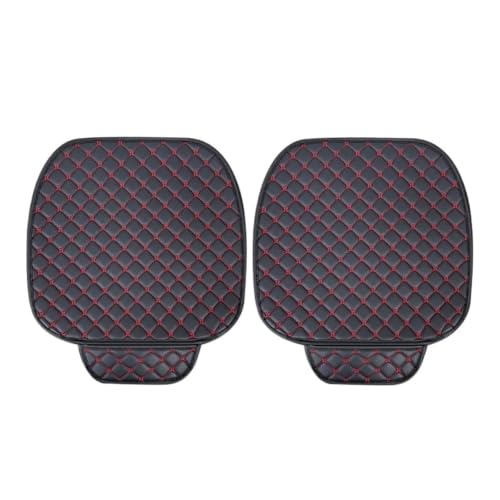 Housses de siège voiture universelles rouges | Lot de 2 protections avant d'intérieur auto