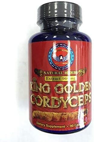 King Golden Cordyceps - 90 Capsules