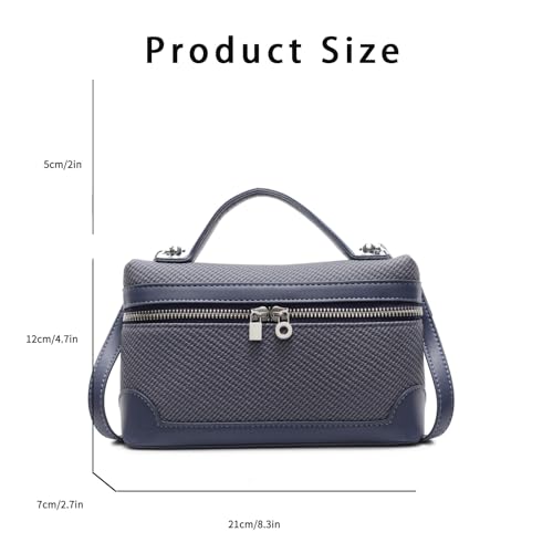 Crossbody Bag for Women Pouch Top-Handle Leather Bag Designer Shoulder Handbag Quiet Luxury Trendy Purse3