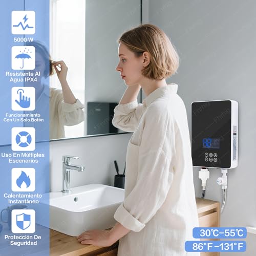 Opiniones de Calentador Electrico Instantaneo - los más vendidos. 11 Imagen adicional