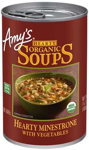 Amy's, Soup Minestone With Vegetables Organic, 14.1 Ounce