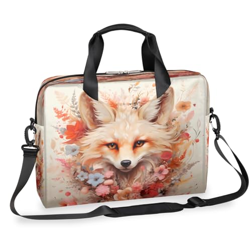 Maletín para portátil 15.6-16 pulg con diseño floral miniatura 1