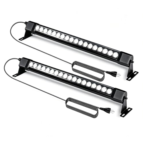 nanzgecc 2Pack 36W Wall Washer Light 2FT 4000K 120V IP67 Waterproof Plug-in